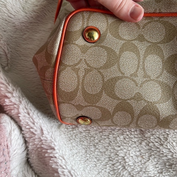 Coach signature stripe large carryall tote - Picture 11 of 16